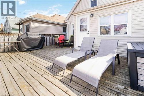 54 Weir Street S, Hamilton, ON - Outdoor With Deck Patio Veranda With Exterior