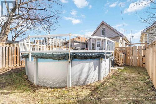 54 Weir Street S, Hamilton, ON - Outdoor With Above Ground Pool