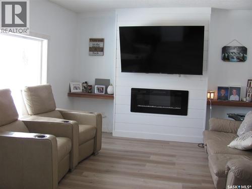 314 Main Street, Langham, SK - Indoor Photo Showing Living Room With Fireplace