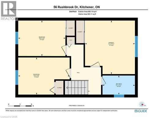 Second Floor - 56 Rushbrook Drive, Kitchener, ON - Other