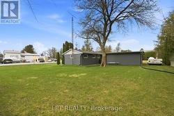 View of the back of the home - 