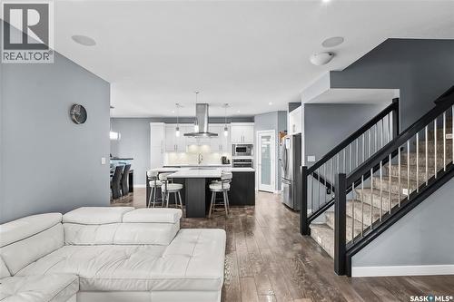 4357 Albulet Drive, Regina, SK - Indoor Photo Showing Living Room