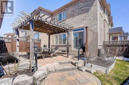 Gazebo and interlocking - 40 Outer Banks Drive N, Markham, ON - Outdoor With Deck Patio Veranda