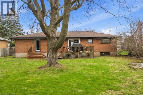 49 Stirling Street, Caledonia, ON - Outdoor With Deck Patio Veranda