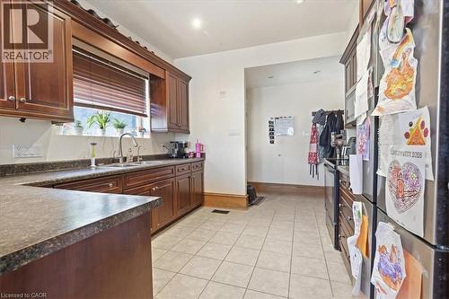 So much counter space! - 31 Bingeman Street, Kitchener, ON - Indoor Photo Showing Kitchen With Double Sink