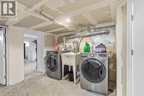 Laundry room for unit 31 - 31 Bingeman Street, Kitchener, ON - Indoor Photo Showing Laundry Room