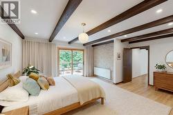 This is a staged AI Picture of the primary bedroom - 