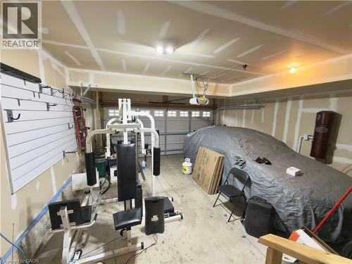 View of garage - 101 Robert Simone Way, Ayr, ON - Indoor