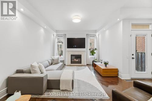 70 Torah Gate, Vaughan, ON - Indoor Photo Showing Living Room With Fireplace