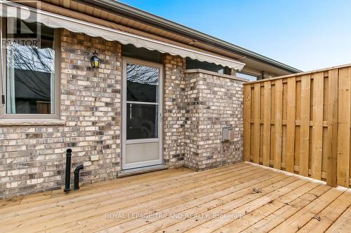 47 - 44 Edgevalley Road, London East (East A), ON - Outdoor With Deck Patio Veranda With Exterior