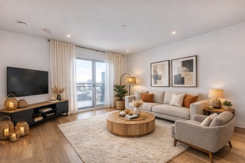 Salon - 907-1400 Rue Lucien-Paiement, Laval (Laval-Des-Rapides), QC - Indoor Photo Showing Living Room