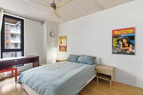Chambre à coucher - 446-950 Rue Notre-Dame O., Montréal (Le Sud-Ouest), QC - Indoor Photo Showing Bedroom