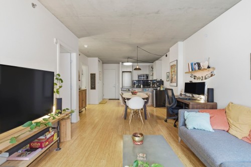 Salon - 446-950 Rue Notre-Dame O., Montréal (Le Sud-Ouest), QC - Indoor Photo Showing Living Room