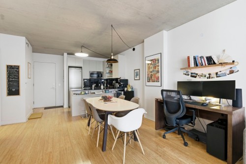 Salle à manger - 446-950 Rue Notre-Dame O., Montréal (Le Sud-Ouest), QC - Indoor Photo Showing Dining Room