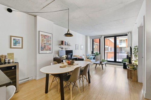 Salle à manger - 446-950 Rue Notre-Dame O., Montréal (Le Sud-Ouest), QC - Indoor Photo Showing Dining Room