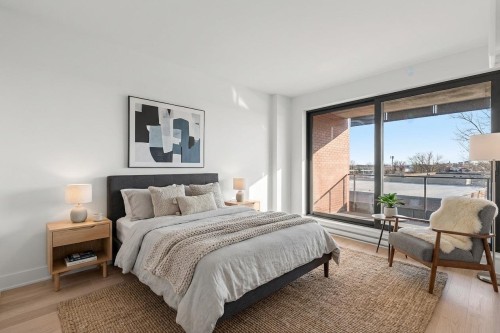 Bedroom - 543-46 Rue Du Square-Sir-George-Étienne-Cartier, Montréal (Le Sud-Ouest), QC - Indoor Photo Showing Bedroom