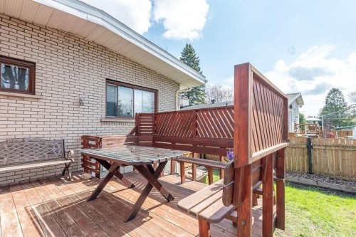 Courtyard - 3855 Av. Balzac, Brossard, QC - Outdoor With Deck Patio Veranda With Exterior