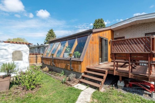 Courtyard - 3855 Av. Balzac, Brossard, QC - Outdoor With Deck Patio Veranda