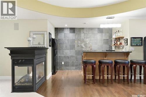 302 Brookhurst Terrace, Saskatoon, SK - Indoor With Fireplace