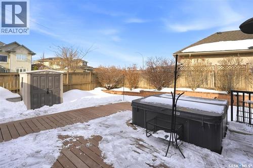 302 Brookhurst Terrace, Saskatoon, SK - Outdoor With Deck Patio Veranda