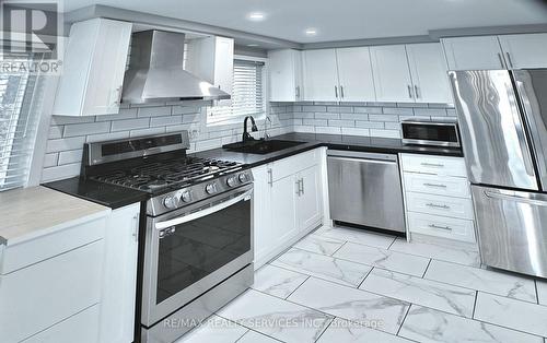 662 Elgin Street N, Cambridge, ON - Indoor Photo Showing Kitchen With Upgraded Kitchen