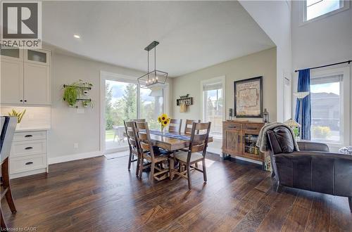 58 Carriage Crossing, Drayton, ON - Indoor Photo Showing Dining Room