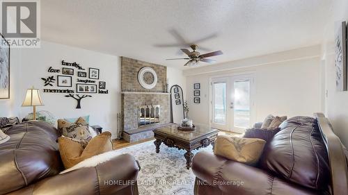 330 Guelph Avenue, Cambridge, ON - Indoor Photo Showing Living Room With Fireplace