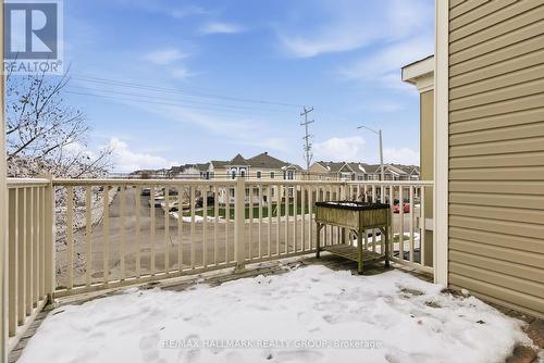 southeast facing balcony - 1875 Maple Grove Road, Ottawa, ON - Outdoor With Exterior