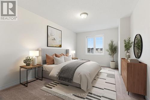 primary bedroom - virtually staged - 1875 Maple Grove Road, Ottawa, ON - Indoor Photo Showing Bedroom
