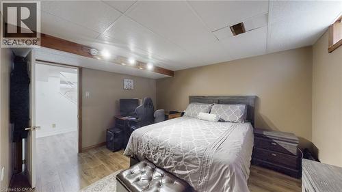 Bedroom with light wood finished floors and baseboards - 330 Guelph Avenue, Cambridge, ON - Indoor Photo Showing Bedroom
