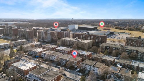 Aerial View - 2365  - 2369 Rue Hufford, Montréal (Saint-Laurent), QC - Outdoor With View