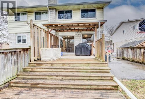 88 Westwood Drive, Kitchener, ON - Outdoor With Deck Patio Veranda