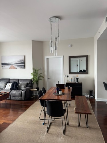 Salle à manger - 1104-3635 Av. Jean-Béraud, Laval (Chomedey), QC - Indoor Photo Showing Living Room