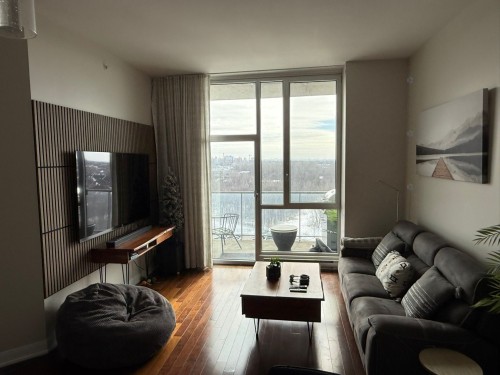Salon - 1104-3635 Av. Jean-Béraud, Laval (Chomedey), QC - Indoor Photo Showing Living Room