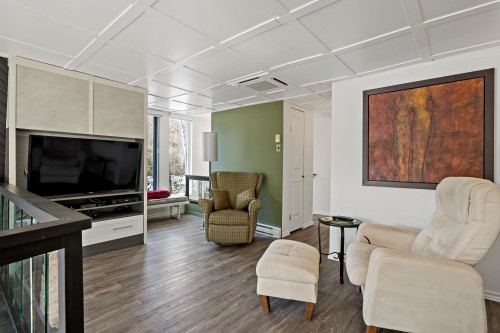 Mezzanine - 2909 Route Des Érables, La Conception, QC - Indoor Photo Showing Living Room