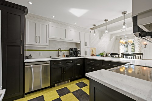 Cuisine - 2909 Route Des Érables, La Conception, QC - Indoor Photo Showing Kitchen With Double Sink With Upgraded Kitchen
