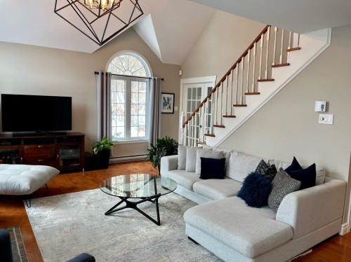 Salon - 261 Ch. Des Cormiers, Piedmont, QC - Indoor Photo Showing Living Room