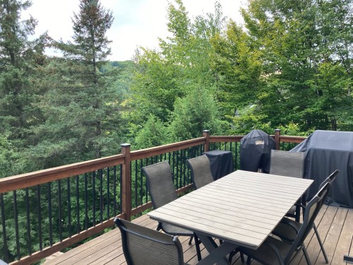 Balcon - 261 Ch. Des Cormiers, Piedmont, QC - Outdoor With Deck Patio Veranda With Exterior