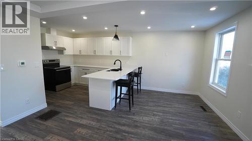 246 Forest Avenue, Hamilton, ON - Indoor Photo Showing Kitchen With Upgraded Kitchen