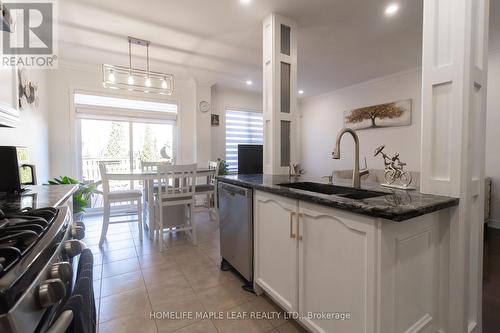 11 Icefall Road, Caledon, ON - Indoor Photo Showing Kitchen With Double Sink With Upgraded Kitchen
