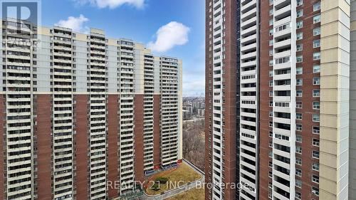 2103 - 5 Massey Square, Toronto, ON - Outdoor With Balcony With Facade