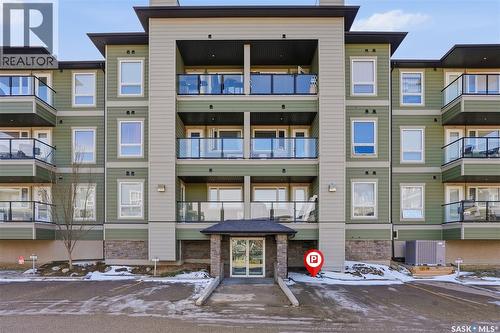 1105 102 Willis Crescent, Saskatoon, SK - Outdoor With Balcony With Facade