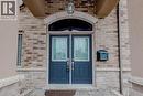 Doorway to property featuring brick siding - 2 Doon Creek Street, Kitchener, ON  - Outdoor 