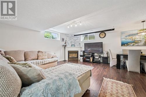 18 Pearwood Court, Kitchener, ON - Indoor Photo Showing Living Room With Fireplace