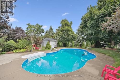 18 Pearwood Court, Kitchener, ON - Outdoor With In Ground Pool With Backyard