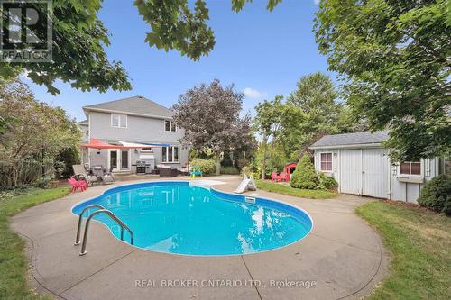 18 Pearwood Court, Kitchener, ON - Outdoor With In Ground Pool With Backyard