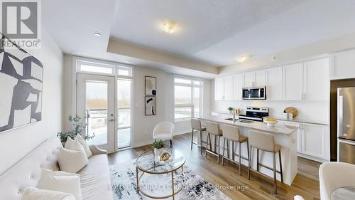 416 - 1577 Rose Way, Milton, ON - Indoor Photo Showing Kitchen With Stainless Steel Kitchen With Upgraded Kitchen