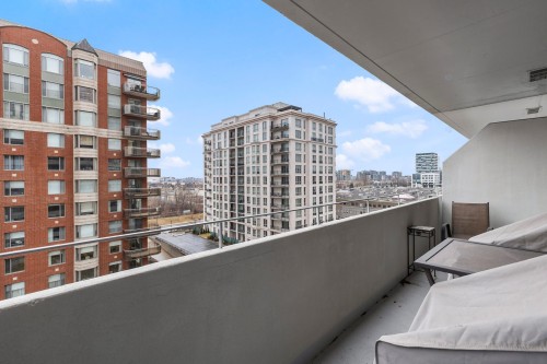 Balcony - 804-6800 Av. Macdonald, Côte-Saint-Luc, QC - Outdoor With Balcony With Exterior