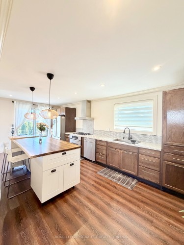2263 Harcourt Crescent, Mississauga, ON - Indoor Photo Showing Kitchen With Double Sink