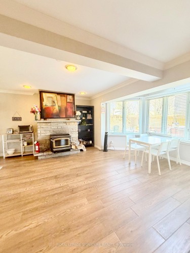 2263 Harcourt Crescent, Mississauga, ON - Indoor With Fireplace